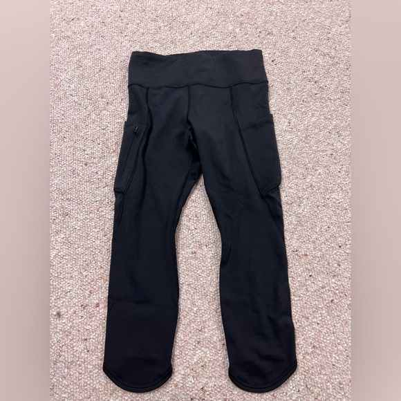 Athleta Pants - Black athleta crop leggings